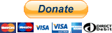 donation visa maestro mastercard direct debits